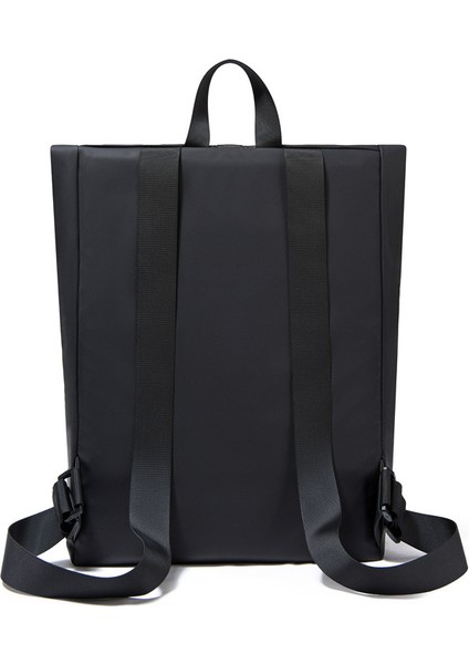 Moda Sırt Çantası Unisex Büyük Kapasiteli Öğrenci Okul Çantası Erkek ve Kadın Düz Renk Su Geçirmez Sırt Çantası (Yurt Dışından) fırsatları