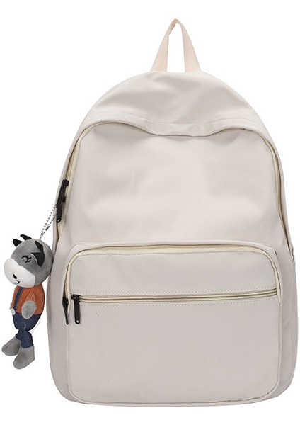 Yeni Ilkokul Okul Çantası Vahşi Minimalist Sırt Çantası Büyük Kapasiteli Yük Azaltma Sırt Çantası (Yurt Dışından)