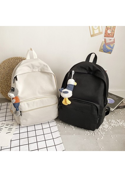 Yeni Ilkokul Okul Çantası Vahşi Minimalist Sırt Çantası Büyük Kapasiteli Yük Azaltma Sırt Çantası (Yurt Dışından) fiyatları