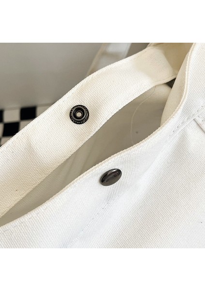 Alfabe Kanvas Çanta Kadın Yeni Moda Moda Vahşi Toto Çanta Öğrenci Sınıfı Büyük Kapasiteli Çapraz Çanta (Yurt Dışından) fırsatları