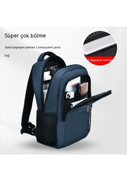 Büyük Kapasiteli Omurga Koruması Ortaokul Öğrencilerinin Okul Çantaları Gündelik Erkek ve Kadın Sırt Çantaları (Yurt Dışından) modelleri