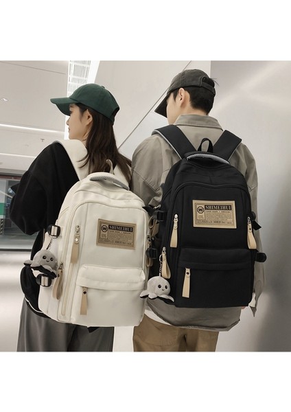 Ortaokul ve Lise Öğrencilerinin Okul Çantaları, Erkek Sırt Çantaları, Bayan Üniversite Öğrencilerinin Basit Tasarım Anlayışı (Yurt Dışından) modelleri