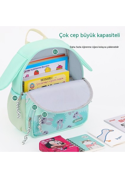 Yeni Anaokulu Okul Çantası, Yük Azaltıcı Su Geçirmez Okul Çantası, Karikatür Sevimli Kız Sırt Çantası, Anaokulu Okul Çantası (Yurt Dışından) modelleri