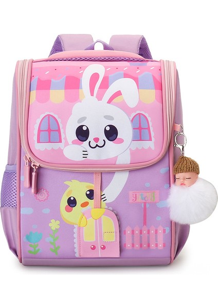 Büyük Sınıf Kız Anaokulu Okul Çantası Ultra Hafif Çocuk Erkek Karikatür Küçük Sınıf Küçük Okul Çantası Çocuk Kız (Yurt Dışından)