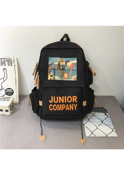 Okul Çantası Üniversite Öğrencisi Basit Lise Öğrencisi Ortaokul Öğrencisi Büyük Kapasiteli Sırt Çantası (Yurt Dışından) modelleri