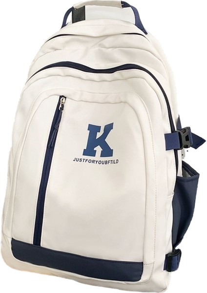 Okul Çantası, Lise Ortaokul Öğrencisi Büyük Kapasiteli Sırt Çantası Basit Orta Okul Öğrencisi Rahat Sırt Çantası (Yurt Dışından)