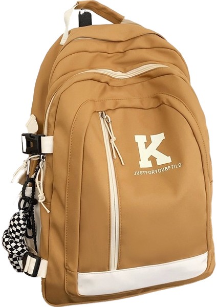 Okul Çantası, Lise Ortaokul Öğrencisi Büyük Kapasiteli Sırt Çantası Basit Orta Okul Öğrencisi Rahat Sırt Çantası (Yurt Dışından)