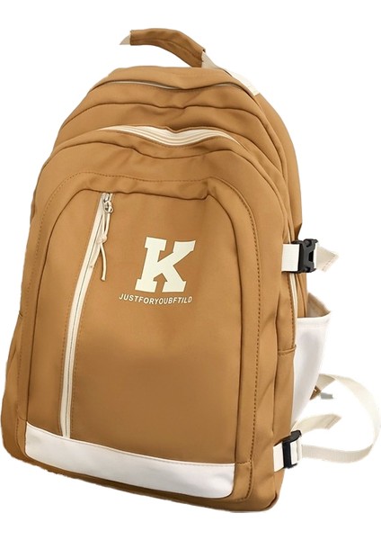 Okul Çantası, Lise Ortaokul Öğrencisi Büyük Kapasiteli Sırt Çantası Basit Orta Okul Öğrencisi Rahat Sırt Çantası (Yurt Dışından) indirimleri