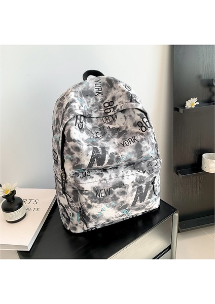 Graffiti Tarzı Rahat Sırt Çantası Eğitim Çantası Kadın Sırt Çantası Erkek Öğrenci Çantası Su Itici (Yurt Dışından) fırsatları