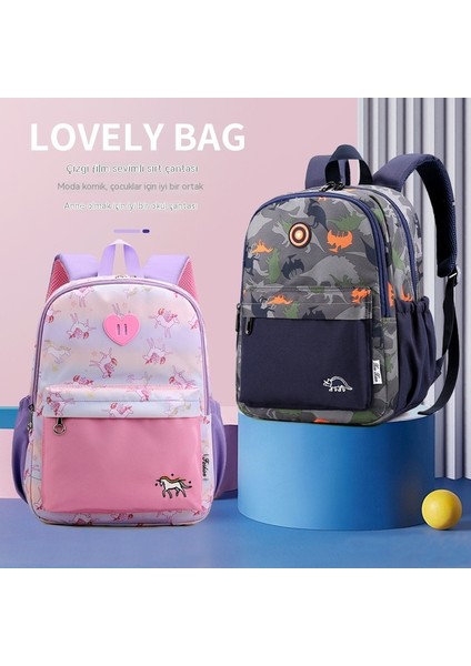 Ilkokul Öğrencileri Için Okul Çantaları, Kız ve Erkek Çocuklar Için Hafif, Yükü Azaltan, Omurga Koruyucu, Aşınmaya Dayanıklı Sırt Çantası. (Yurt Dışından) modelleri