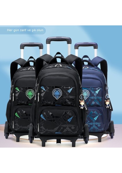 Ortaokul ve Ilkokul Öğrencileri Için Arabası Okul Çantası Büyük Kapasiteli Erkek Moda Sırt Çantası (Yurt Dışından) fiyatları