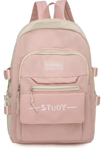 Gündelik Sırt Çantası, Tatlı Edebi Kızın Gezi Saklama Çantası, Büyük Kapasiteli Basit Öğrenci Okul Çantası (Yurt Dışından) fiyatları