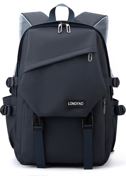 Okul Çantası Yeni Lise Öğrencisi Sırt Çantası Büyük Kapasiteli Moda Trendi Sırt Çantası (Yurt Dışından)