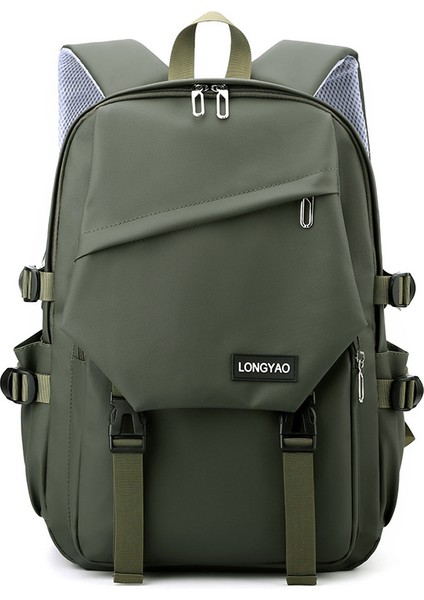 Okul Çantası Yeni Lise Öğrencisi Sırt Çantası Büyük Kapasiteli Moda Trendi Sırt Çantası (Yurt Dışından) indirimleri