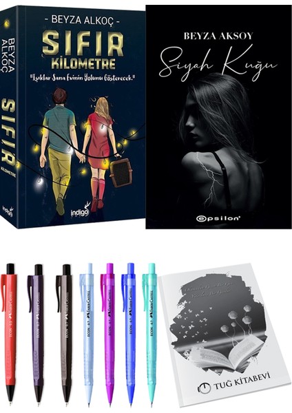 Sıfır Kilometre - Siyah Kuğu + Kalem + Not Defteri
