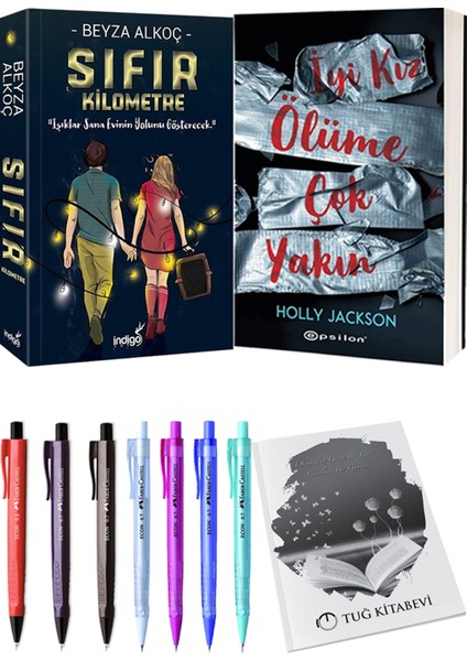 Sıfır Kilometre - İyi Kız Ölüme Çok Yakın + Kalem + Not Defteri