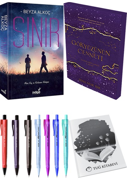 Sınır - Gökyüzünün Cenneti 4 + Kalem + Not Defteri