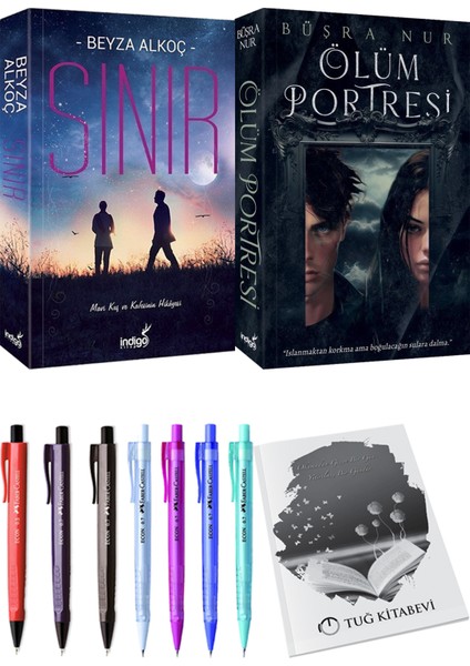 Sınır - Ölüm Portresi + Kalem + Not Defteri