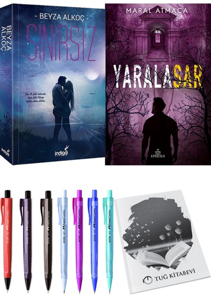 Sınırsız - Yaralasar 3 + Kalem + Not Defteri