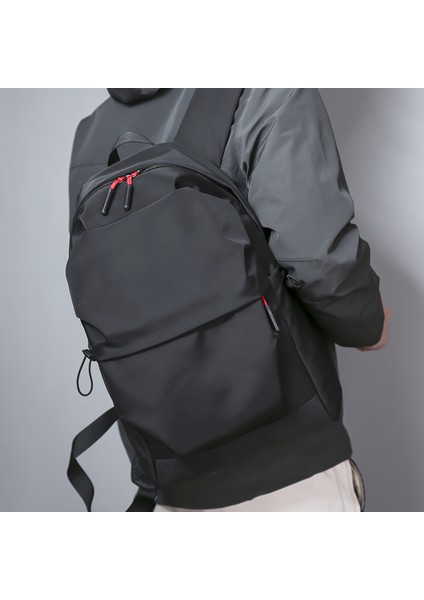 Katlanmış Düz Renk Su Geçirmez Erkek ve Kadın Büyük Kapasiteli Bilgisayar Sırt Çantası (Yurt Dışından) fiyatları