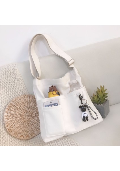 Büyük Kapasiteli Kanvas Postacı Çantası (Yurt Dışından) modelleri