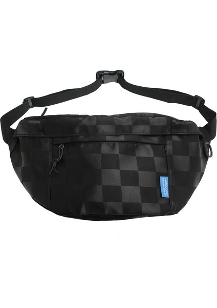 Kore Tarzı Spor Göğüs Çantası Erkek Moda Trendi Öğrenci Omuz Çantası Kişiselleştirilmiş Rahat Crossbody Çanta (Yurt Dışından)