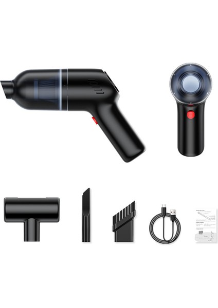 Araba Elektrikli Süpürge Araba Ev Kablosuz Yüksek Güçlü El Küçük Elektrikli Süpürge (Yurt Dışından)