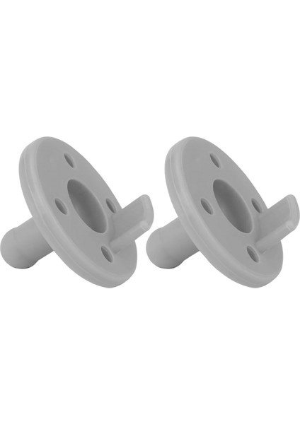 Emzix 2'li Silikon Emzik Tek Parça 0+ Ay | Powder Grey