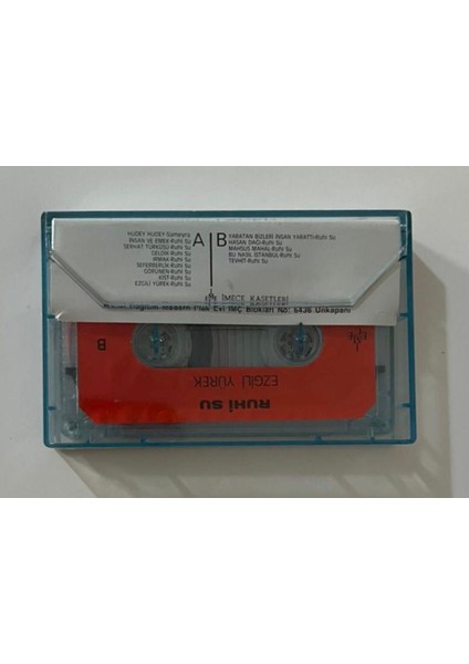 Ruhi Su Ezgili Yürek Kaset (Orjnal Dönem Kağıt Baskı Kaset) fiyatları