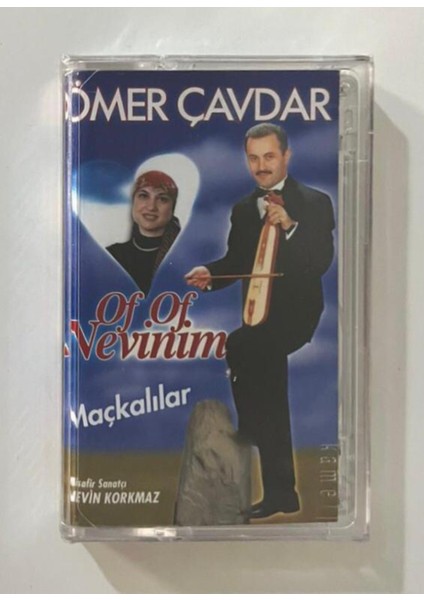 Ömer Çavdar Of Of Nevinim Maçkalılar Kaset (Jelatininde Sıfır Orjnal Dönem Baskı Kaset)