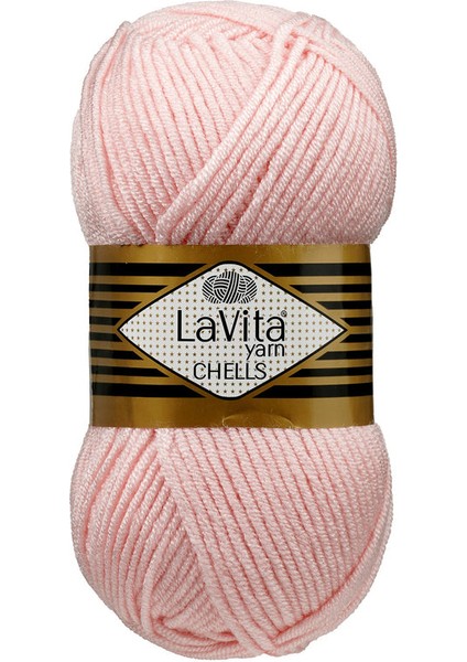 Chells 0011 Pembe El Örgü Ipi 100 Gr.