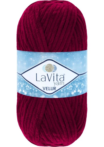 5 Adet Lavita Velur 4149 Vişne