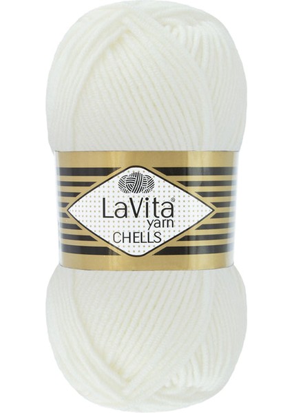 Chells 9502 Kemik El Örgü Ipi 100 Gr.
