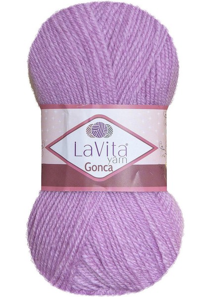 Gonca 4116 Lavanta Pembe El Örgü Ipi 100 Gr.
