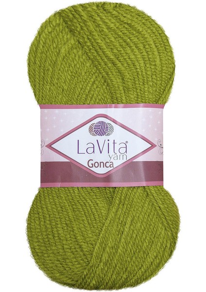 Gonca 8113 Fıstık El Örgü Ipi 100 Gr.