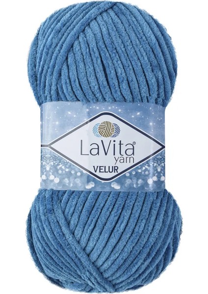 5 Adet Lavita Velur 5056 Petrol