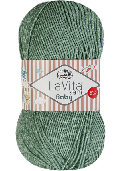 Baby 8142 Açık Mint El Örgü Ipi 100 Gr.