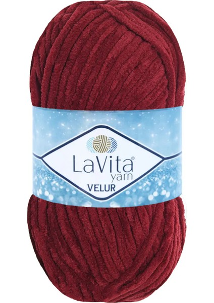 Velur 3017 Kırmızı El Örgü Ipi 100 Gr.