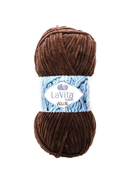 Velur 7203 Kahve El Örgü Ipi 100 Gr.