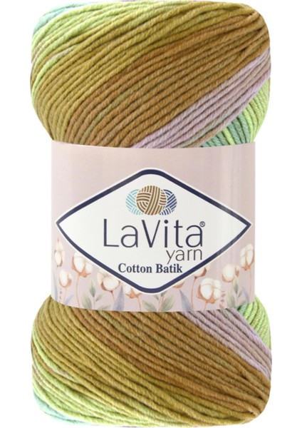 5 Adet Lavita Cotton Batik CB02 Açelya