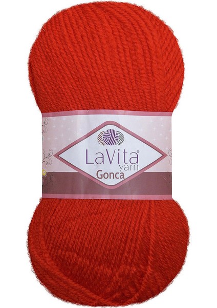 5 Adet Lavita Gonca 3209 Koyu Bordo