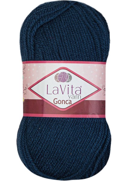 5 Adet Lavita Gonca 5022 Serin Indigo