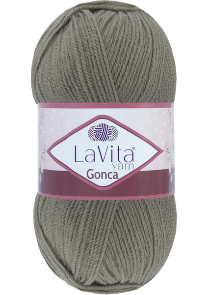 5 Adet Lavita Gonca 6002 Füme Gri