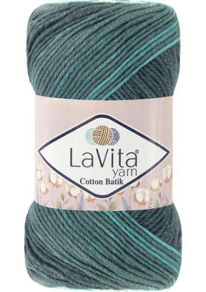 5 Adet Lavita Cotton Batik CB04 Zambak