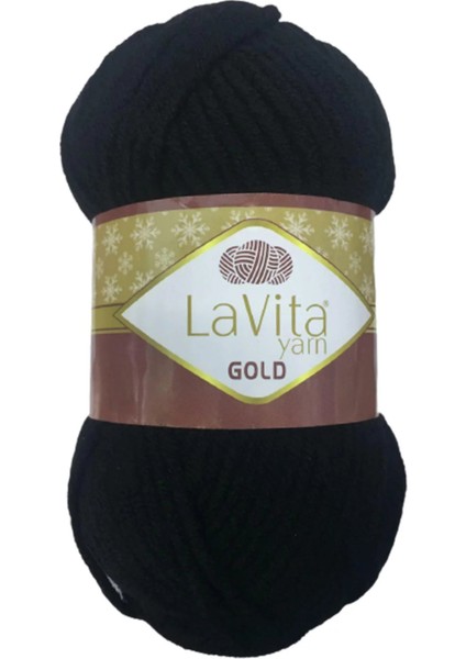 5 Adet Lavita Gold 9500 Siyah