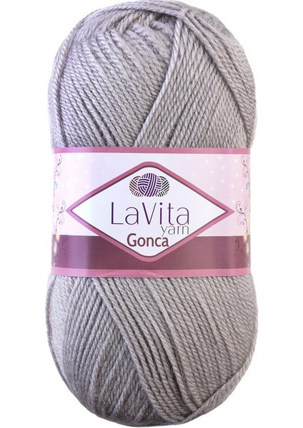 5 Adet Lavita Gonca 6022 Baby Soft Gri