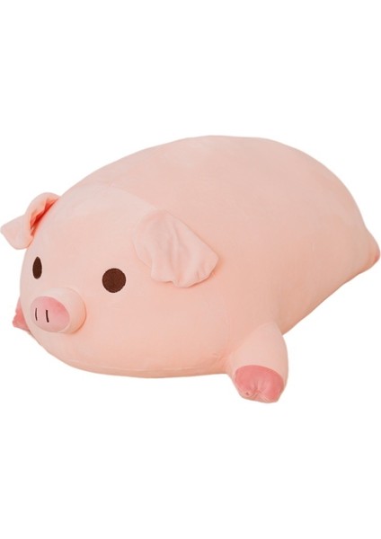 Yeni Yuvarlak Top Domuz Bebek Peluş Oyuncak Domuzcuk Bez Bebek Yatakta Uyku Yastığına Eşlik Edecek Süper Yumuşak Doğum Günü si (Yurt Dışından)