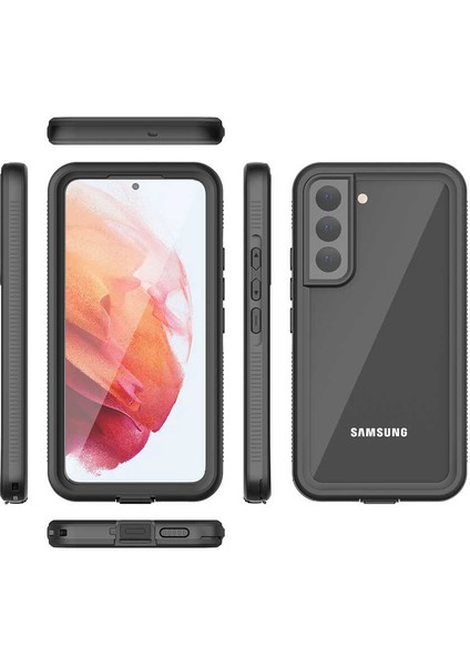 Samsung Galaxy S22 Uyumlu Su Geçirmez Kılıf Suya ve Toza Dayanıklı 360 Tam Koruma Kapak