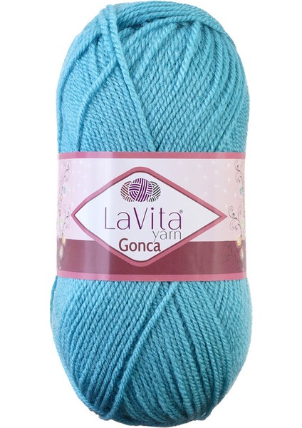 Gonca 5021 Bebe Turkuaz El Örgü Ipi 100 Gr.