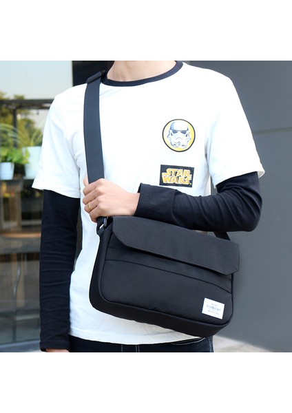 Messenger Sırt Çantası Erkek Günlük Moda Spor Omuz Çantası (Yurt Dışından) fiyatları